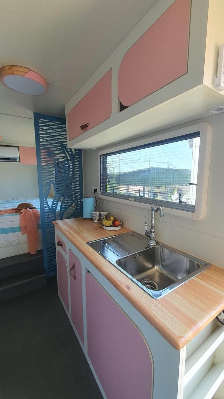 Cozy Seaview Glamping Caravan HaBonim Dış mekan fotoğraf