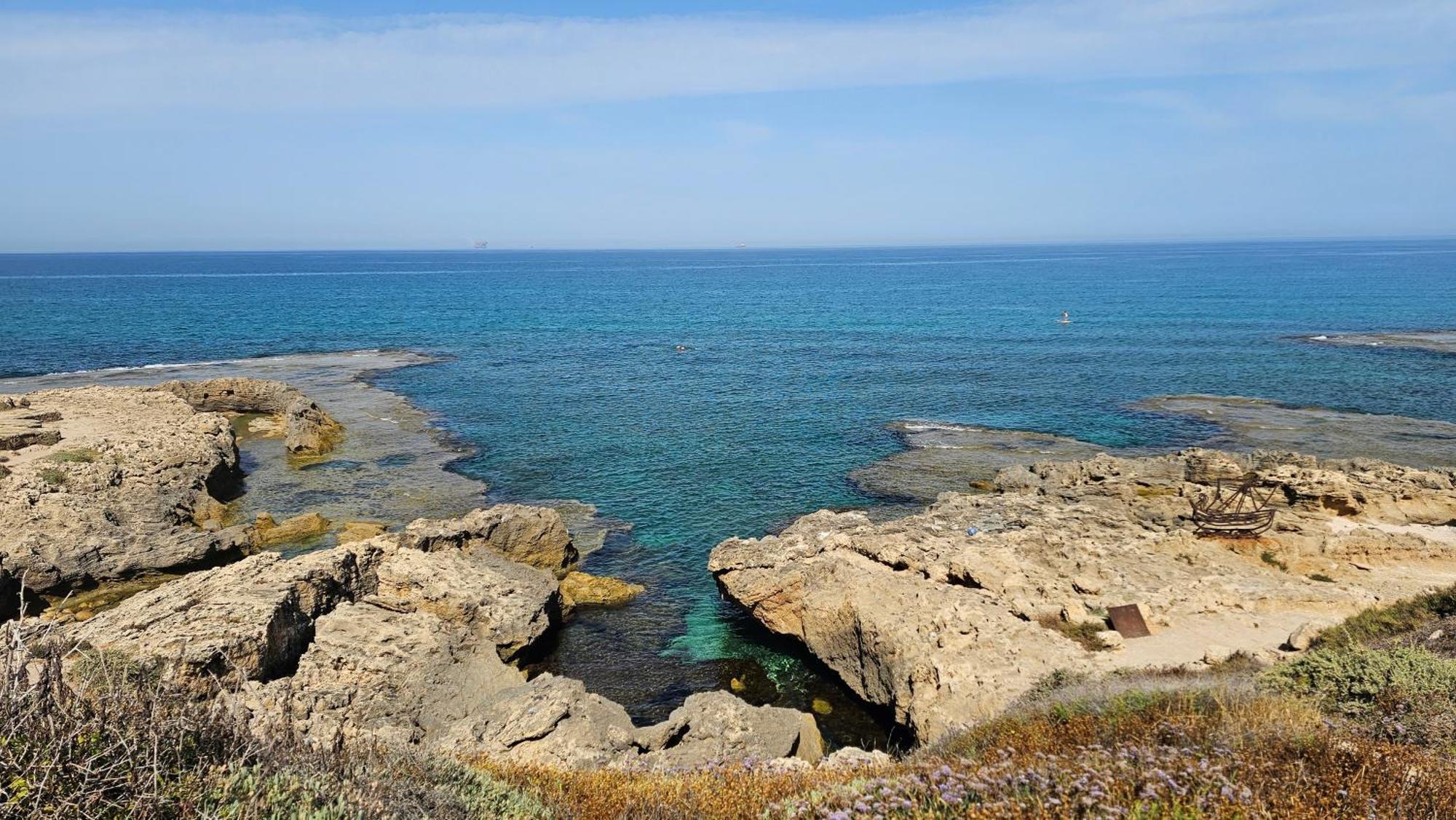 Cozy Seaview Glamping Caravan HaBonim Dış mekan fotoğraf